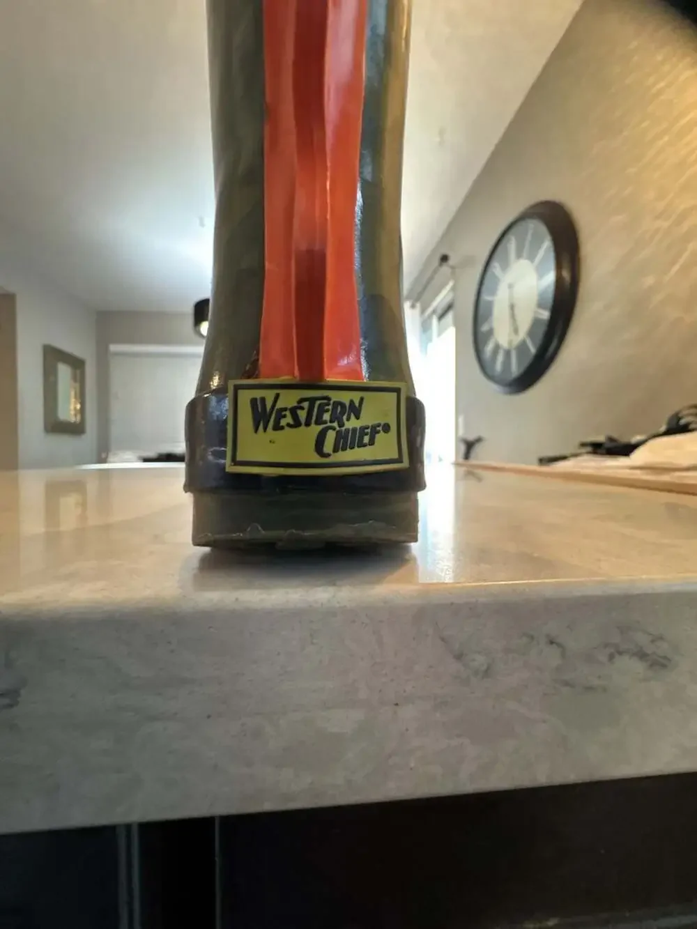 Western Chief Camo Dinosaur Waterproof Rain Boots Kids Size 9/10